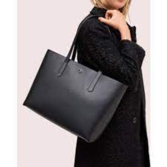 KATE SPADE Molly Large Work Tote Black NEW - Picture 14 of 15
